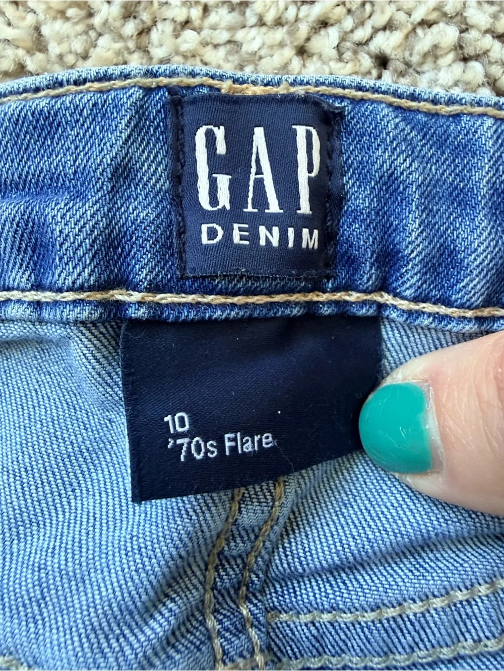 GAP Girl’s Blue Flare Jeans